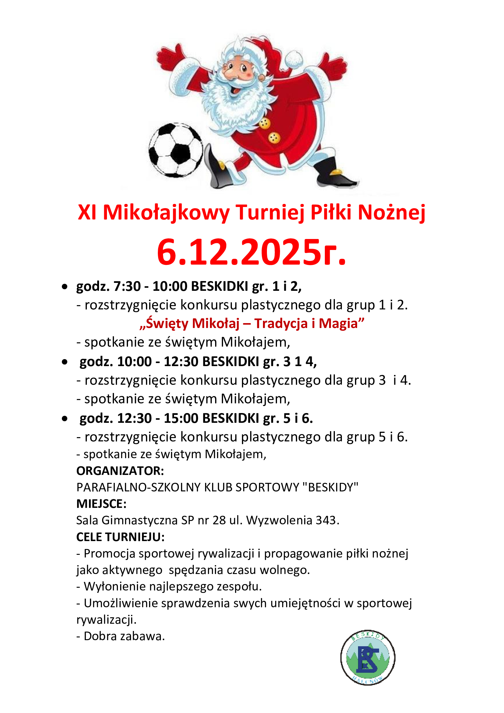 Plakat Mikoajkowy TPN