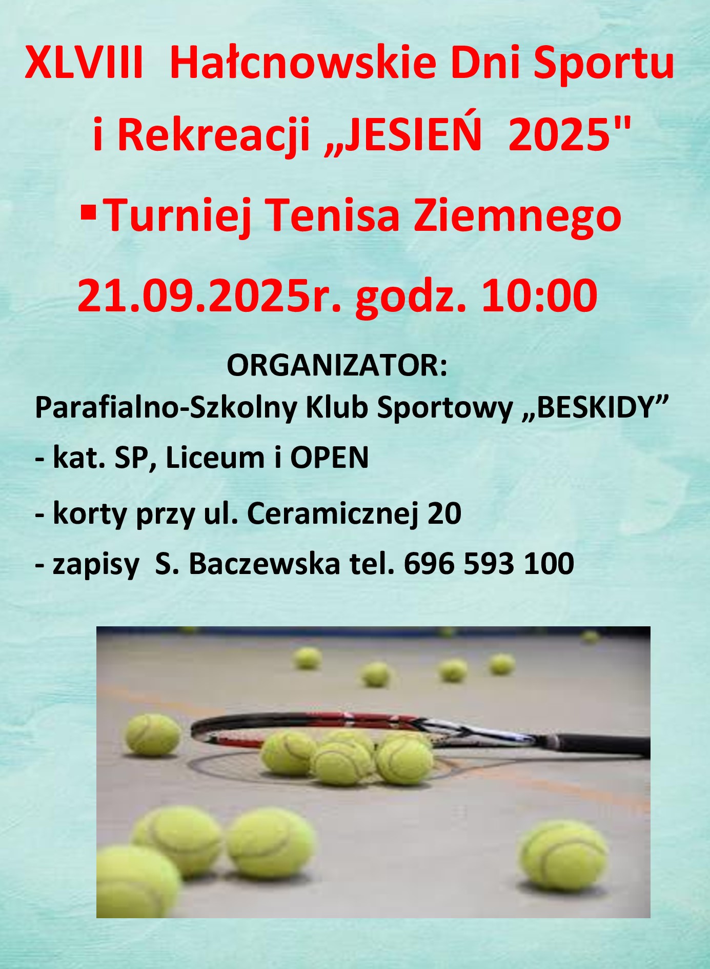 Turniej tenisa ziemnego DSJ 1 1