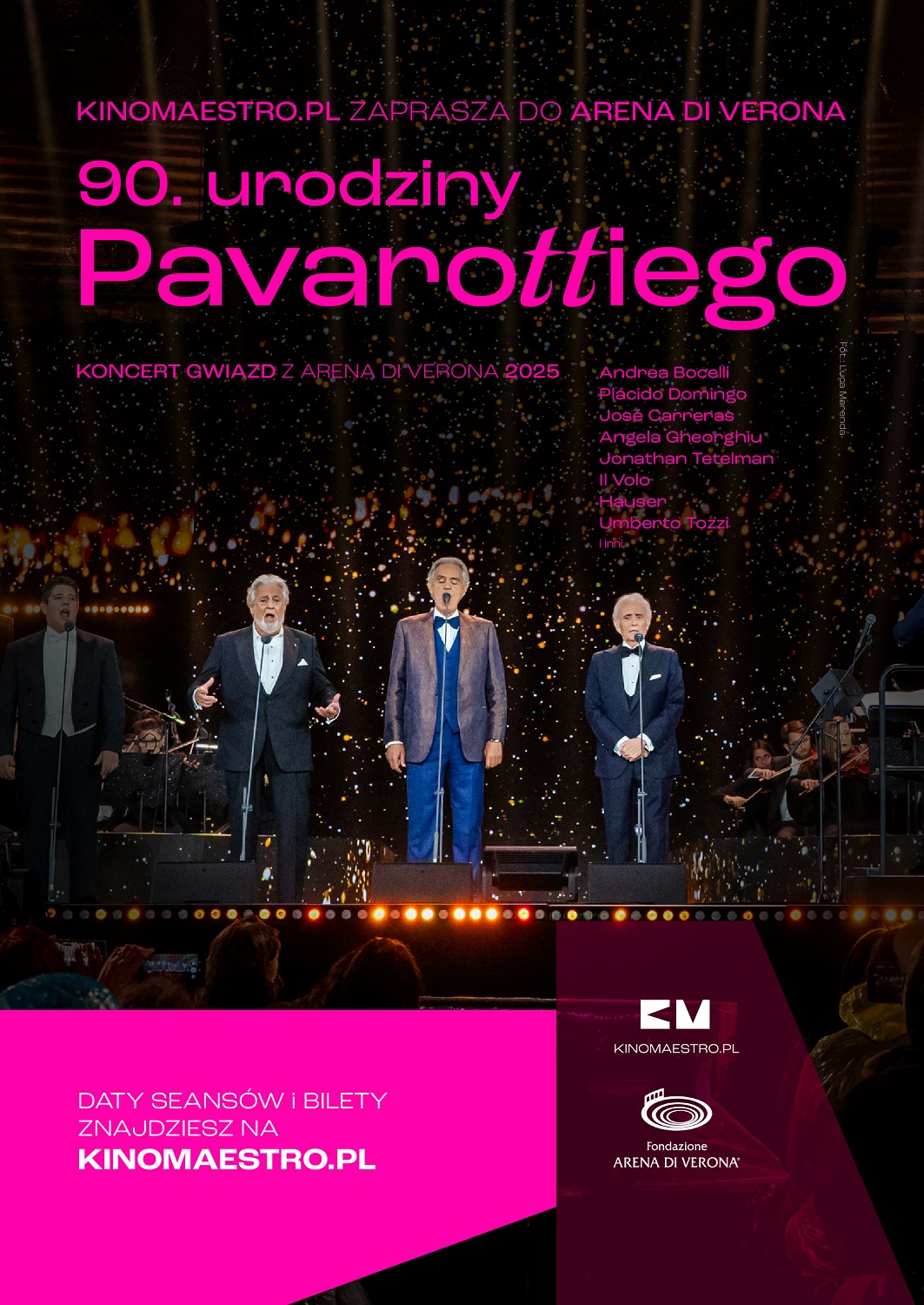 90 ur pavarottiego
