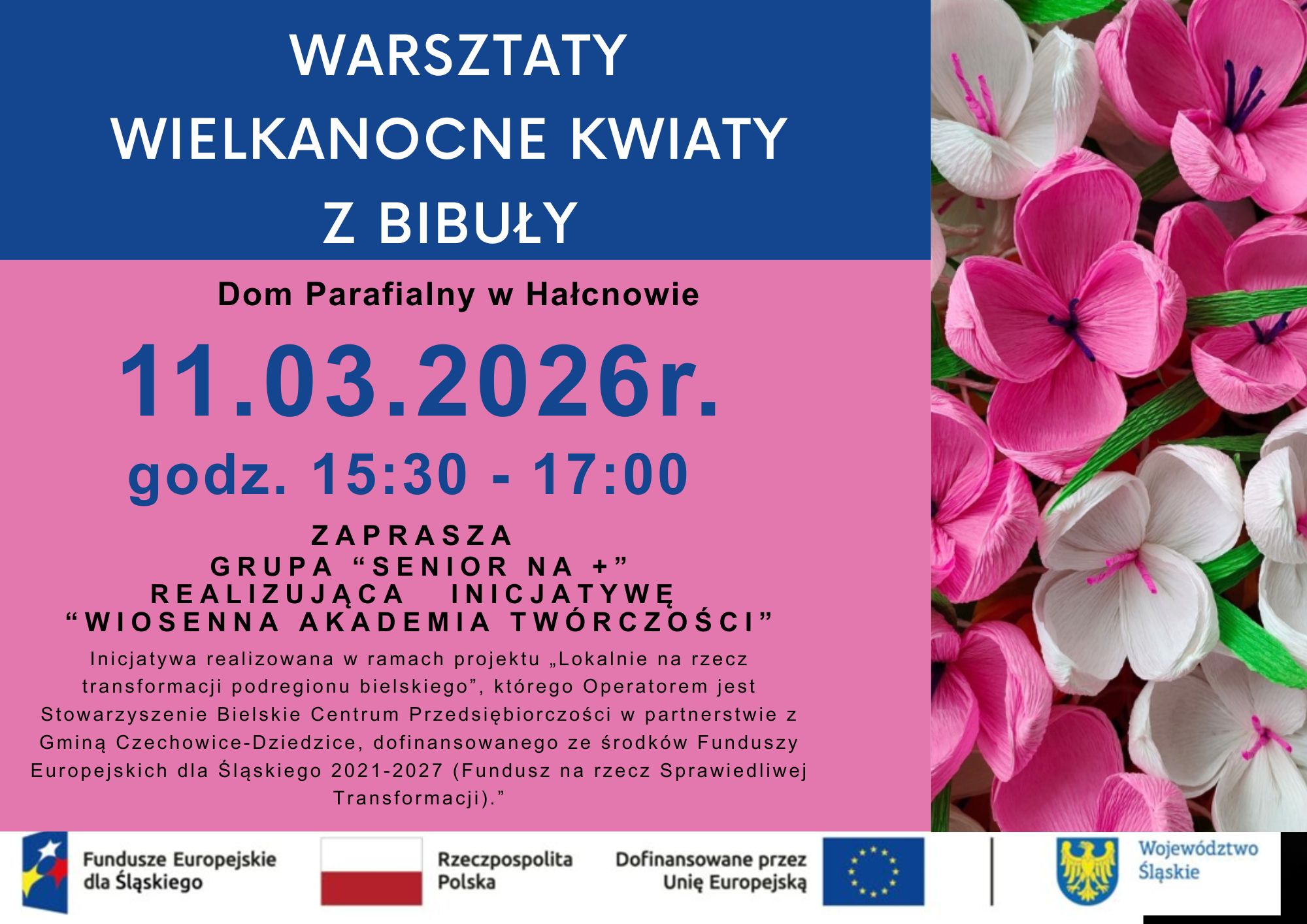 BCP kwiaty z bibuy