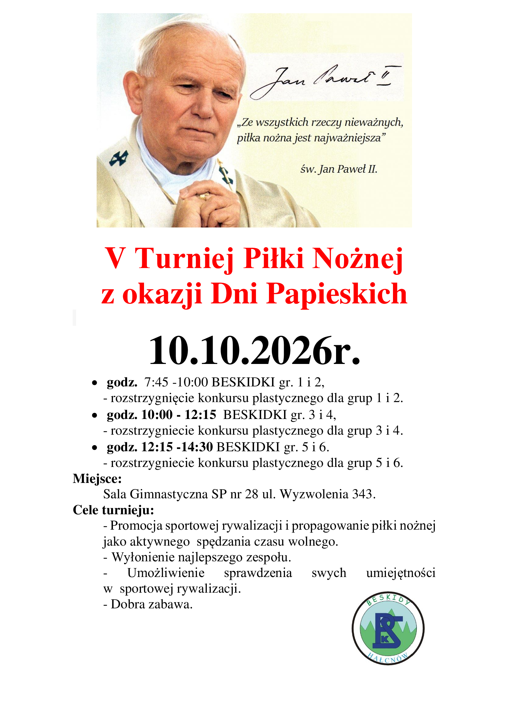 TPN Papieski 2026